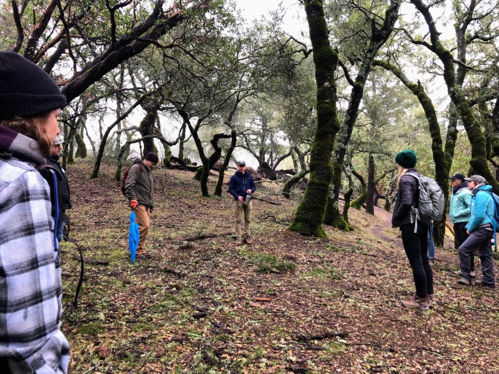 Marin Municipal Water District hosted us to learn about Mt. Tamalpais watershed wildfire resiliency projects.